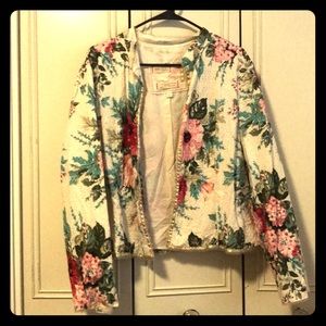 Vintage Boho Floral Jacket